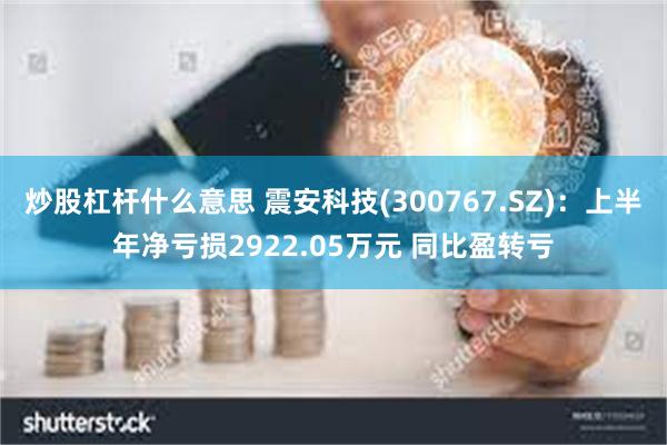 炒股杠杆什么意思 震安科技(300767.SZ)：上半年净亏损2922.05万元 同比盈转亏